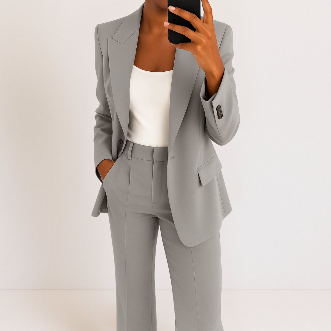 Elegant and Modern Two-piece Suit