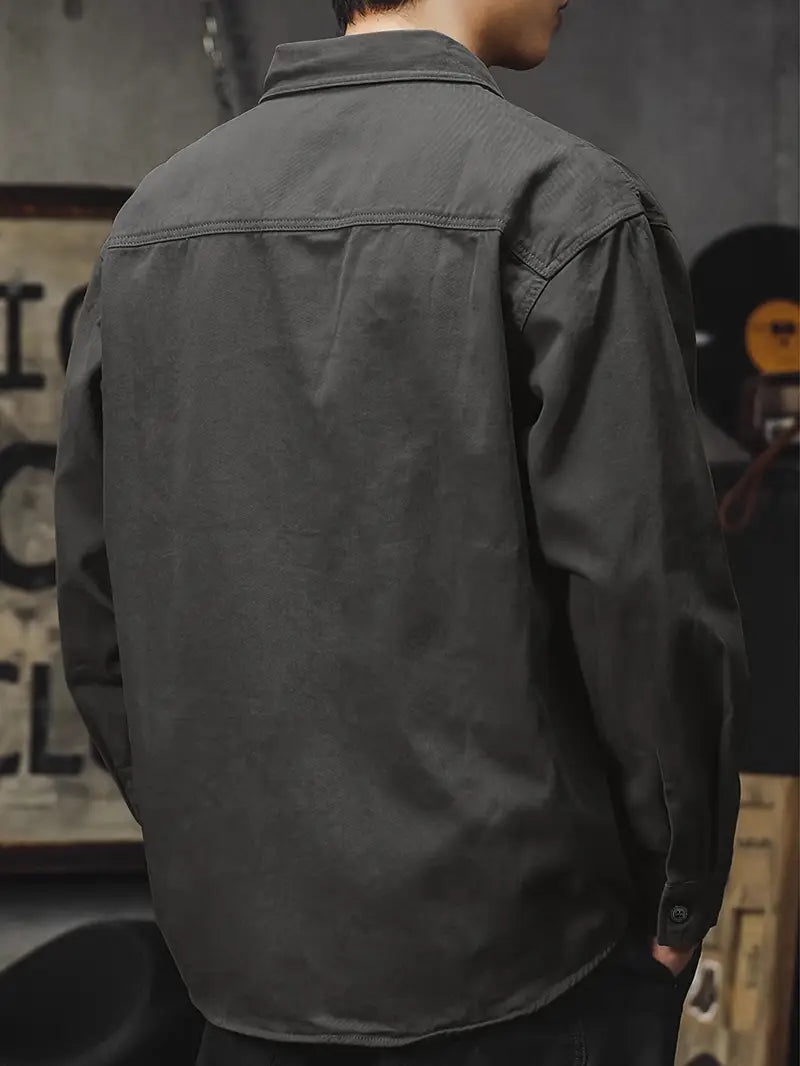 Crispian - Elegant Casual Shirt Jacket