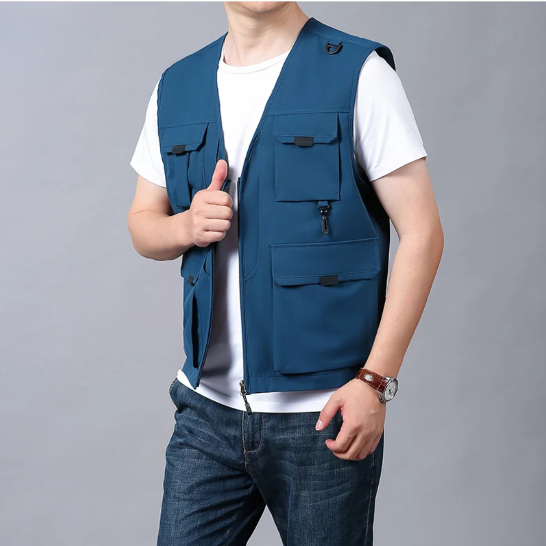 Kyler - Stylish Casual Cargo Vest