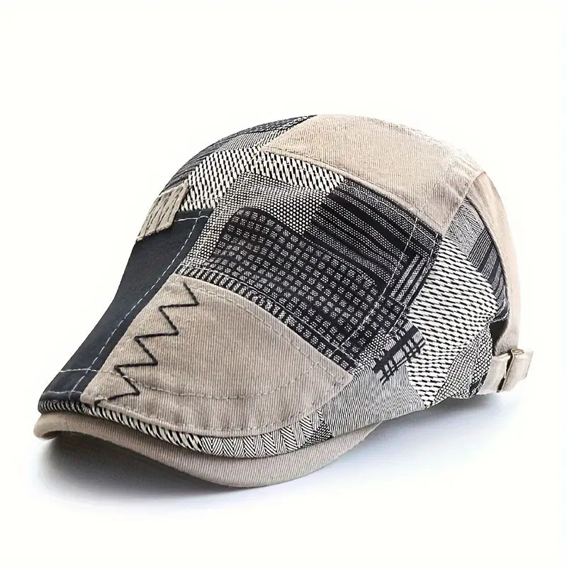 Kolton - Stylish Casual Patchwork Cap