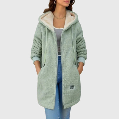 Fenella - Stylish Casual Hooded Coat