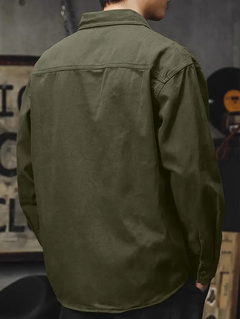 Crispian - Elegant Casual Shirt Jacket