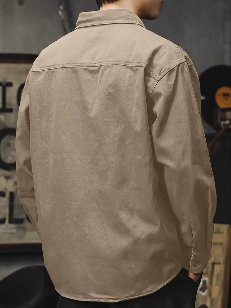 Crispian - Elegant Casual Shirt Jacket