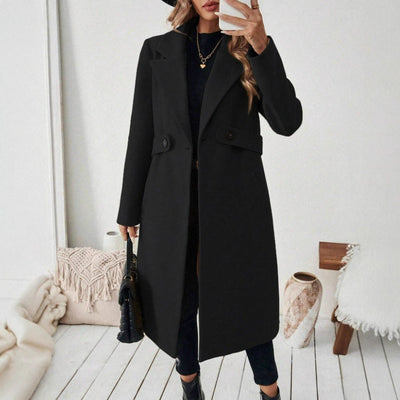 Camel Lace Up Coat