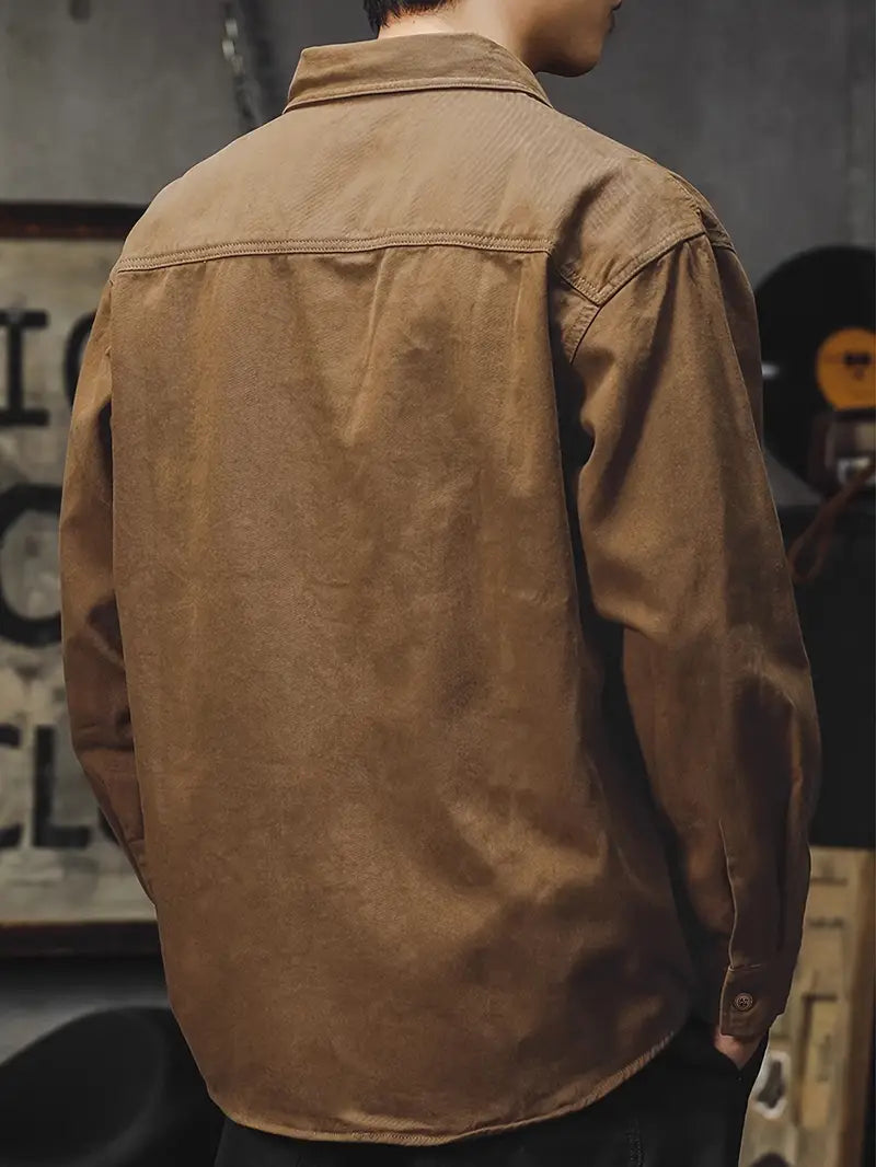 Crispian - Elegant Casual Shirt Jacket