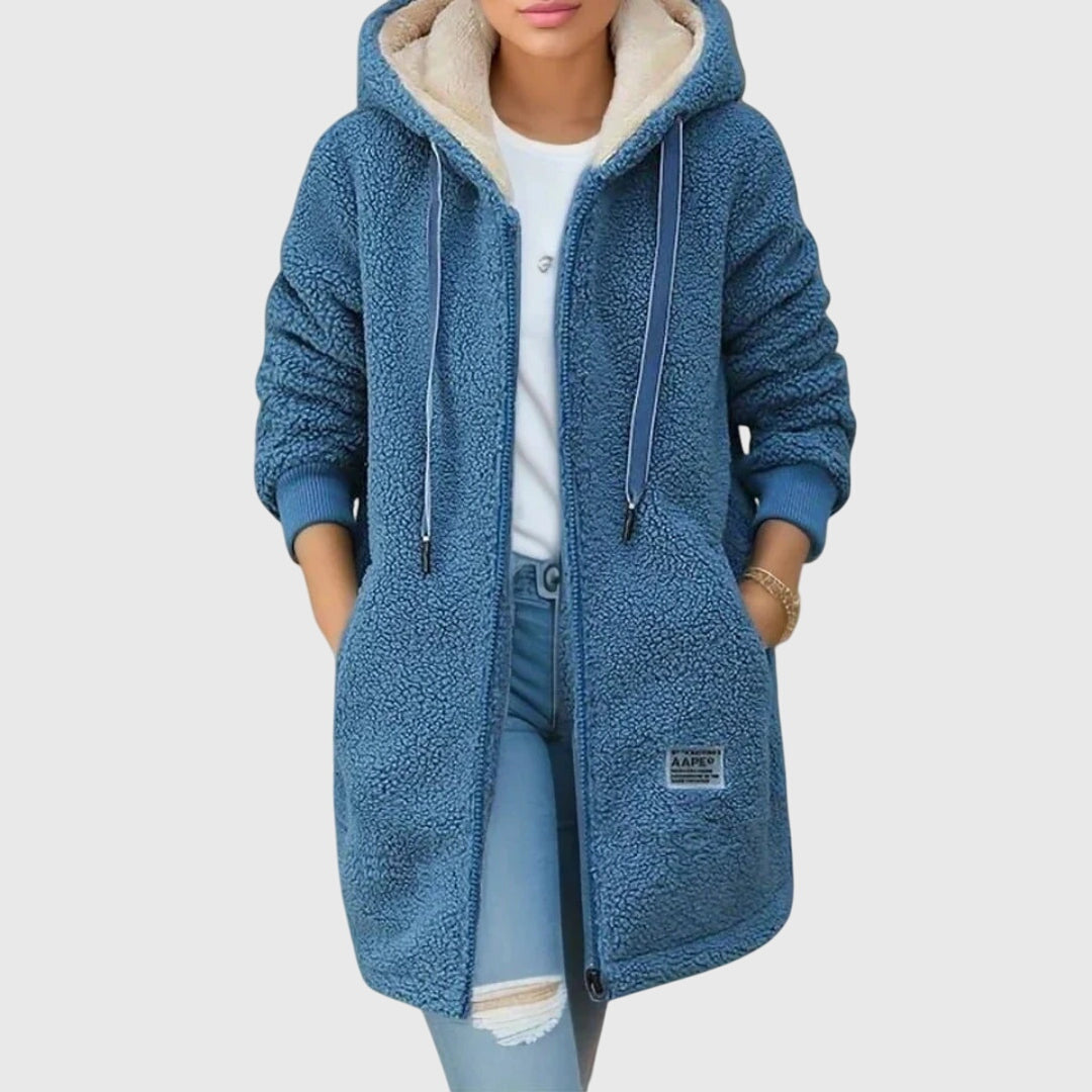 Fenella - Stylish Casual Hooded Coat