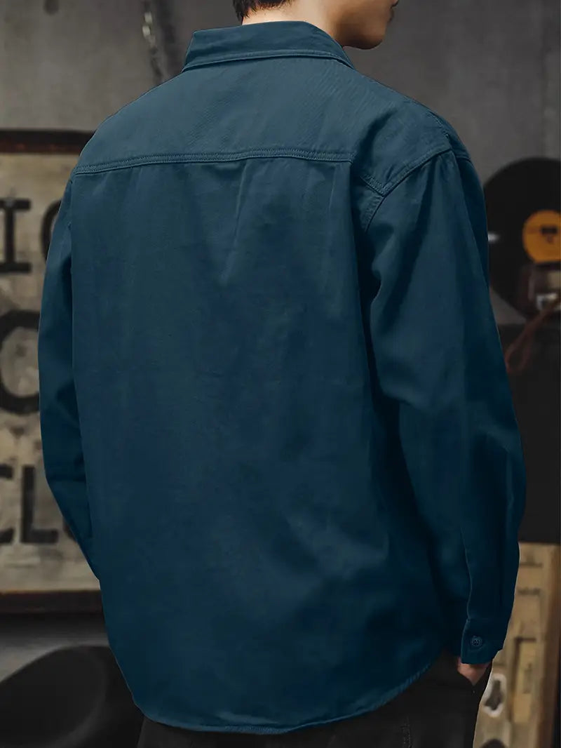 Crispian - Elegant Casual Shirt Jacket