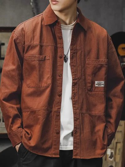 Crispian - Elegant Casual Shirt Jacket