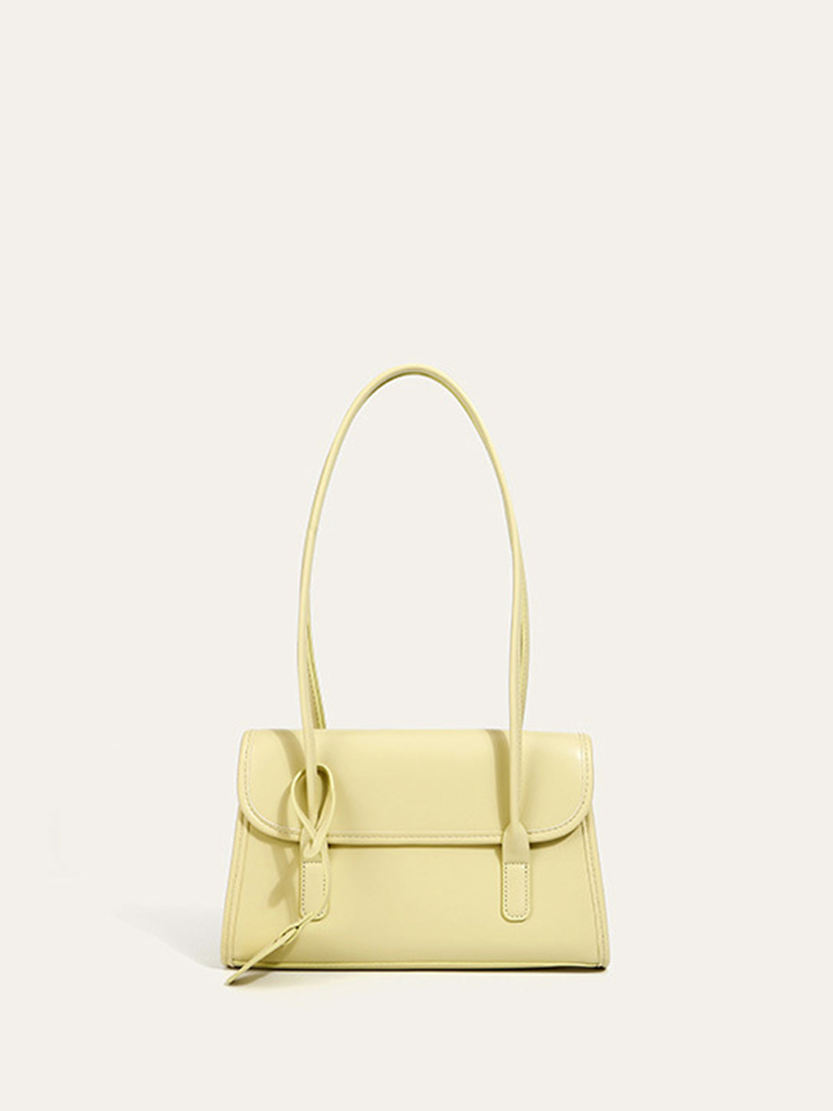 Minimalist Knot-Detail Shoulder Bag