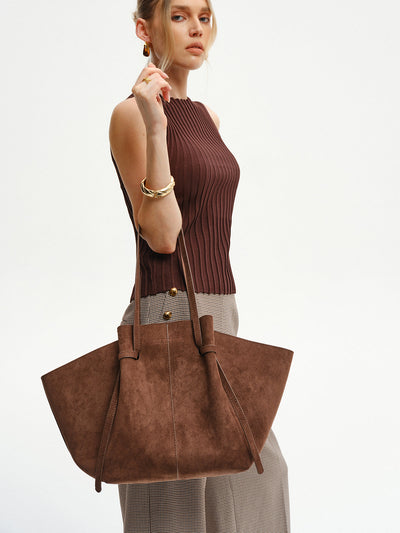 PU Large-Capacity Tote Bag