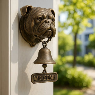 Severian - Antique Dog Welcome Bell