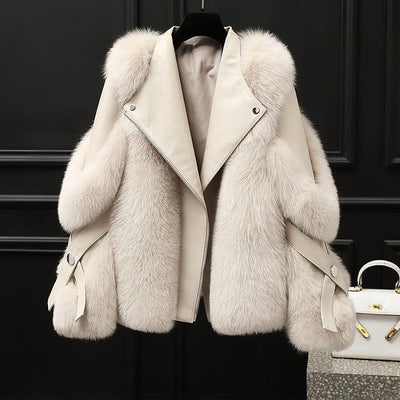 Sophia - Elegant Fur Jacket