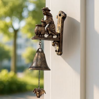 Severian - Antique Dog Welcome Bell