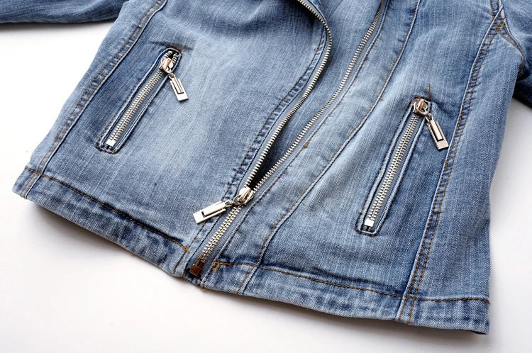 Freya Denim Zip Jacket