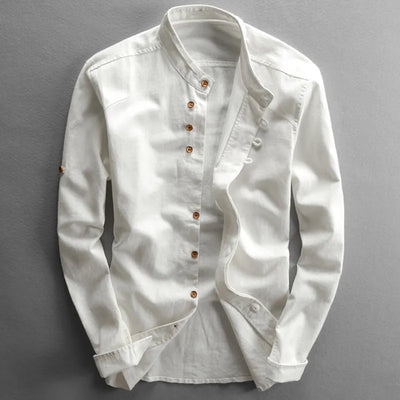 Arturo - Elegant Casual Mandarin Shirt