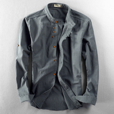 Arturo - Elegant Casual Mandarin Shirt