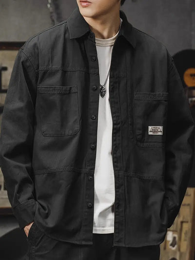 Crispian - Elegant Casual Shirt Jacket