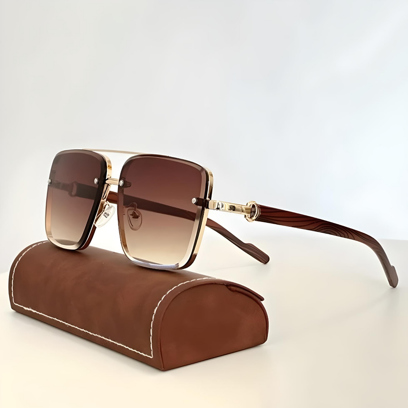 Benno - Square Frame Sunglasses