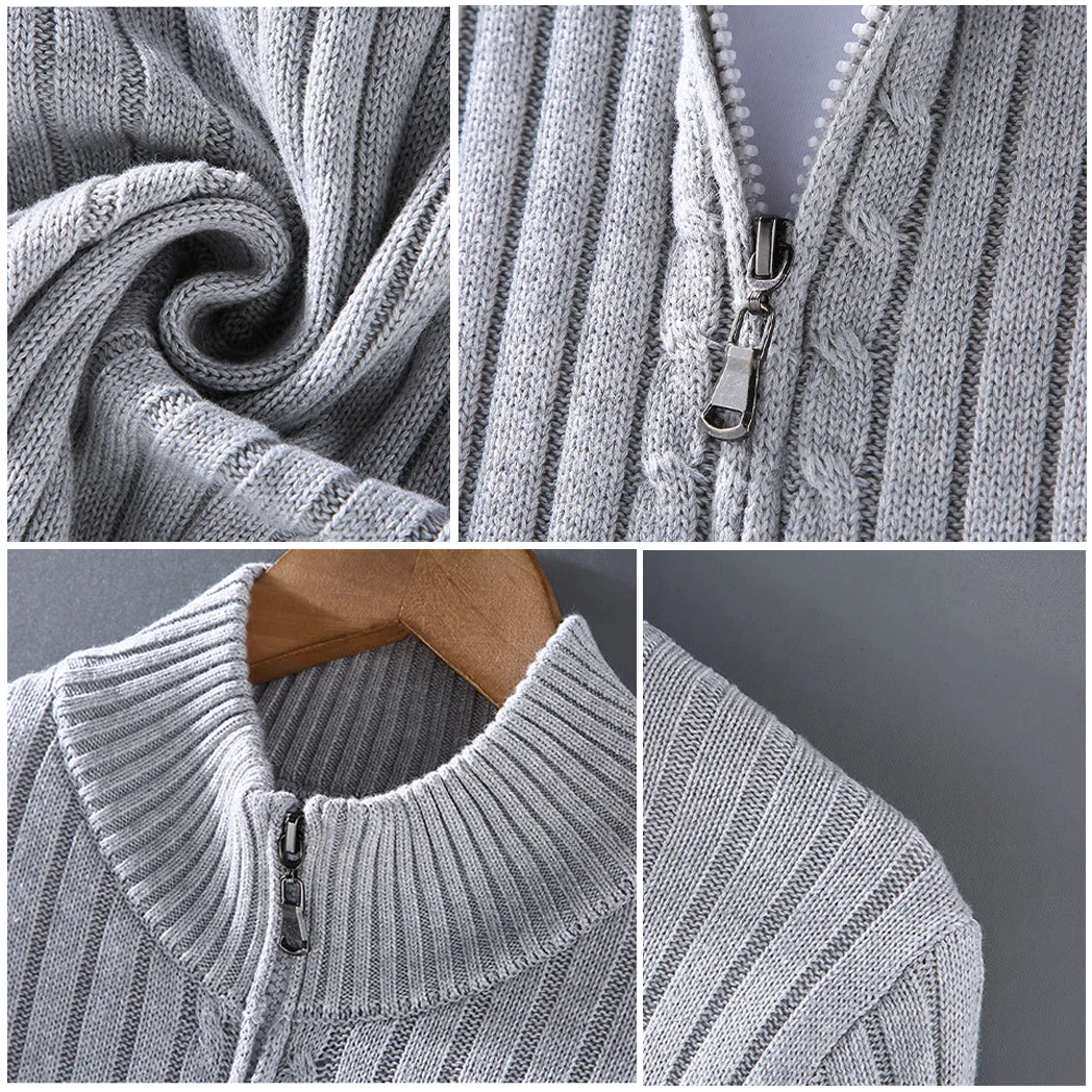 Lucenzo - Stylish Casual Cardigan