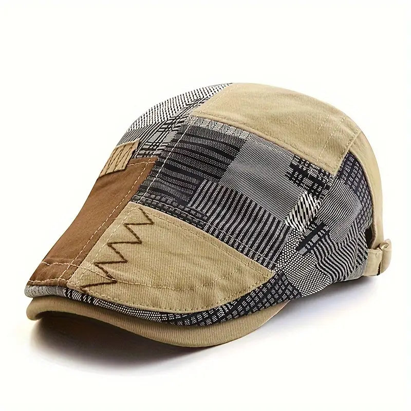 Kolton - Stylish Casual Patchwork Cap