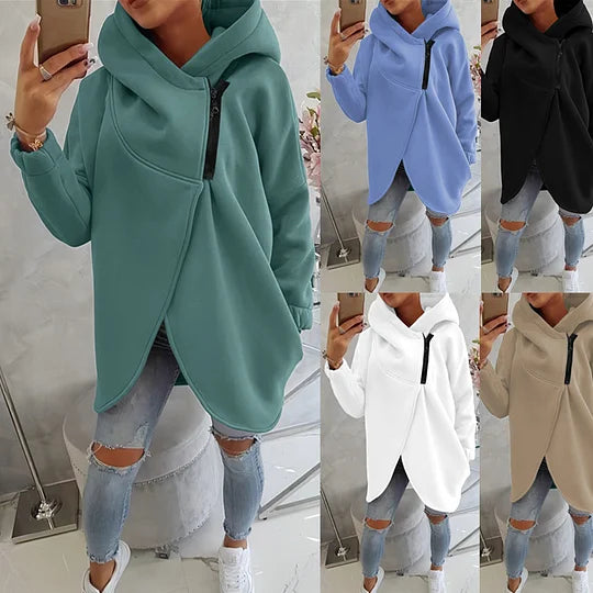 Tahlia - Stylish Casual Hooded Coat