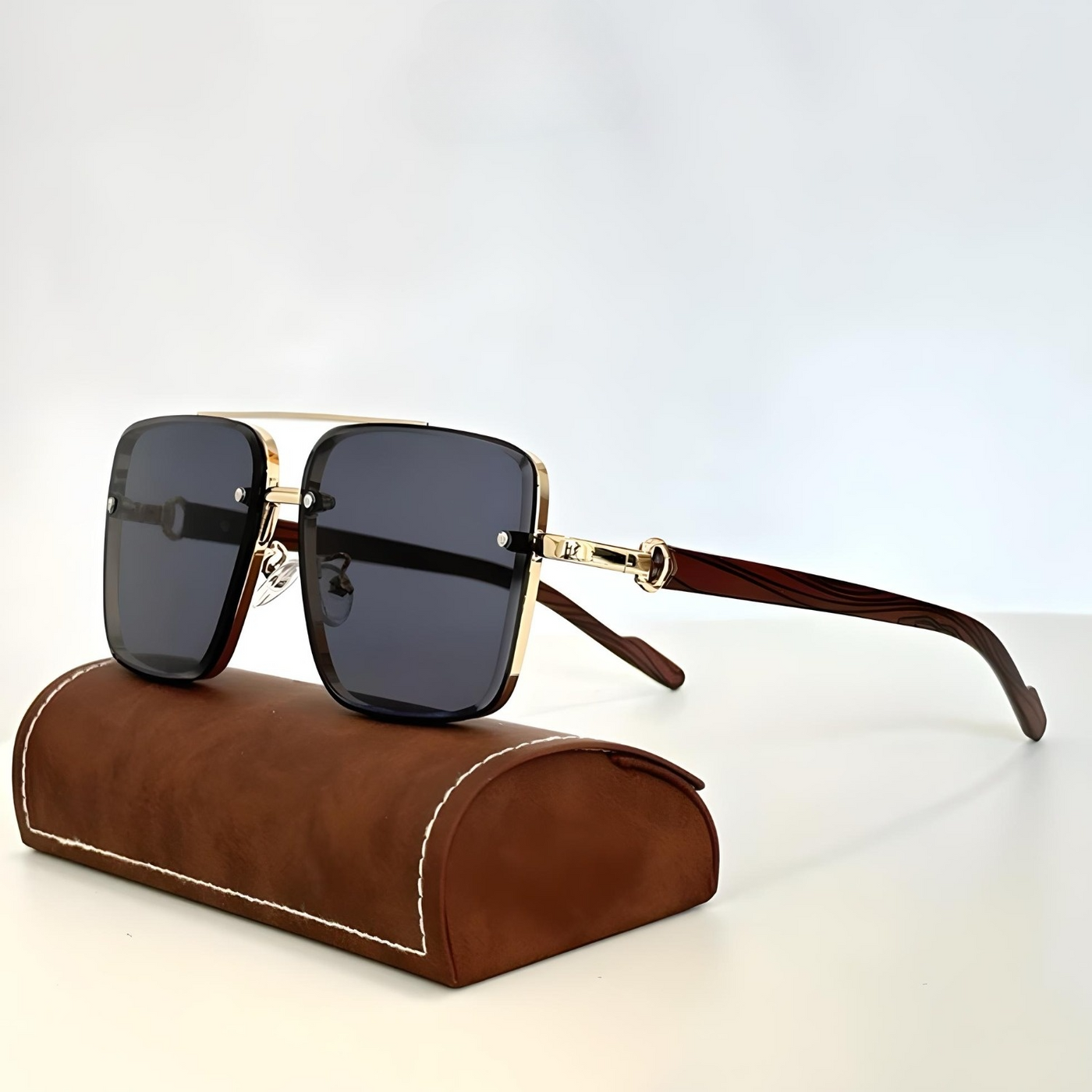 Benno - Square Frame Sunglasses