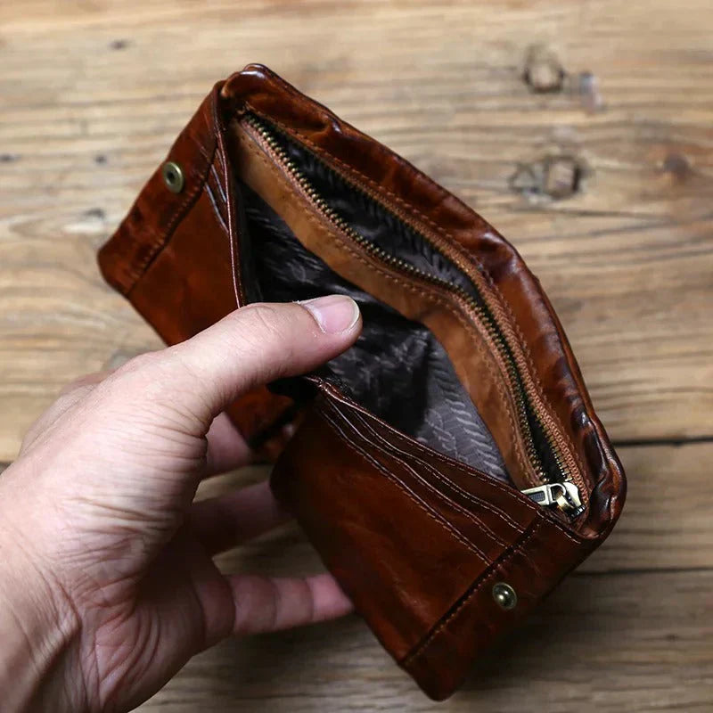 Marcellus - Vintage Zipper Wallet