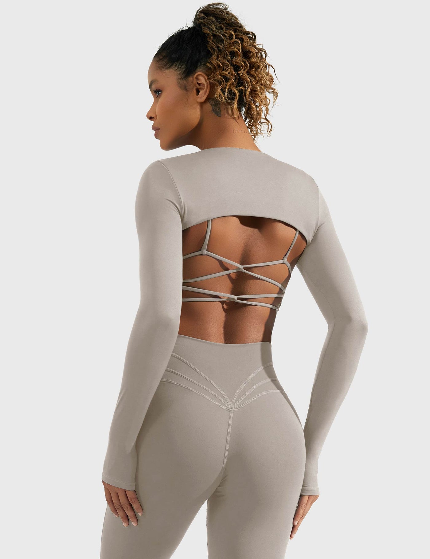 Yeoreo Crissy Long Sleeve Bolero Shrug