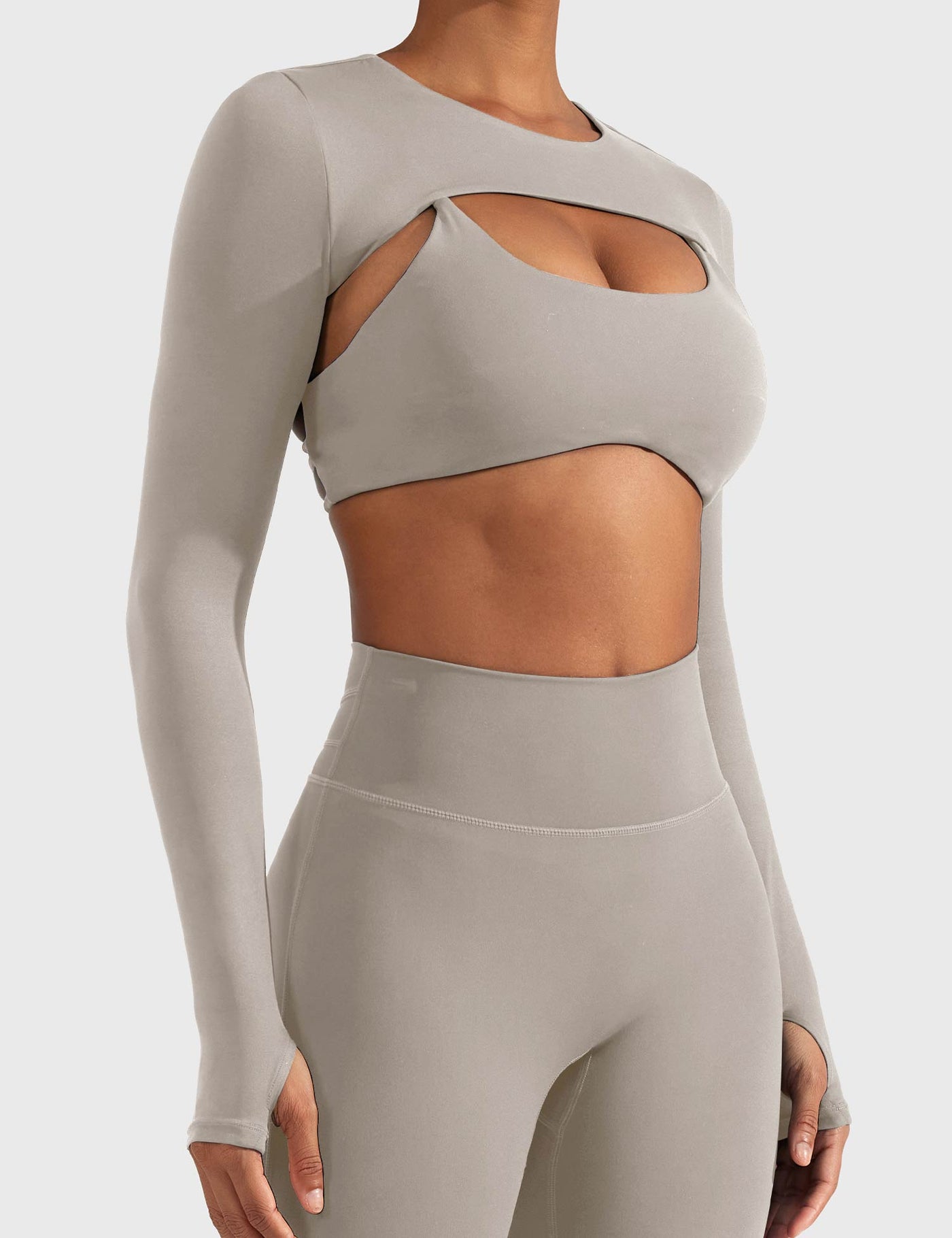 Yeoreo Crissy Long Sleeve Bolero Shrug