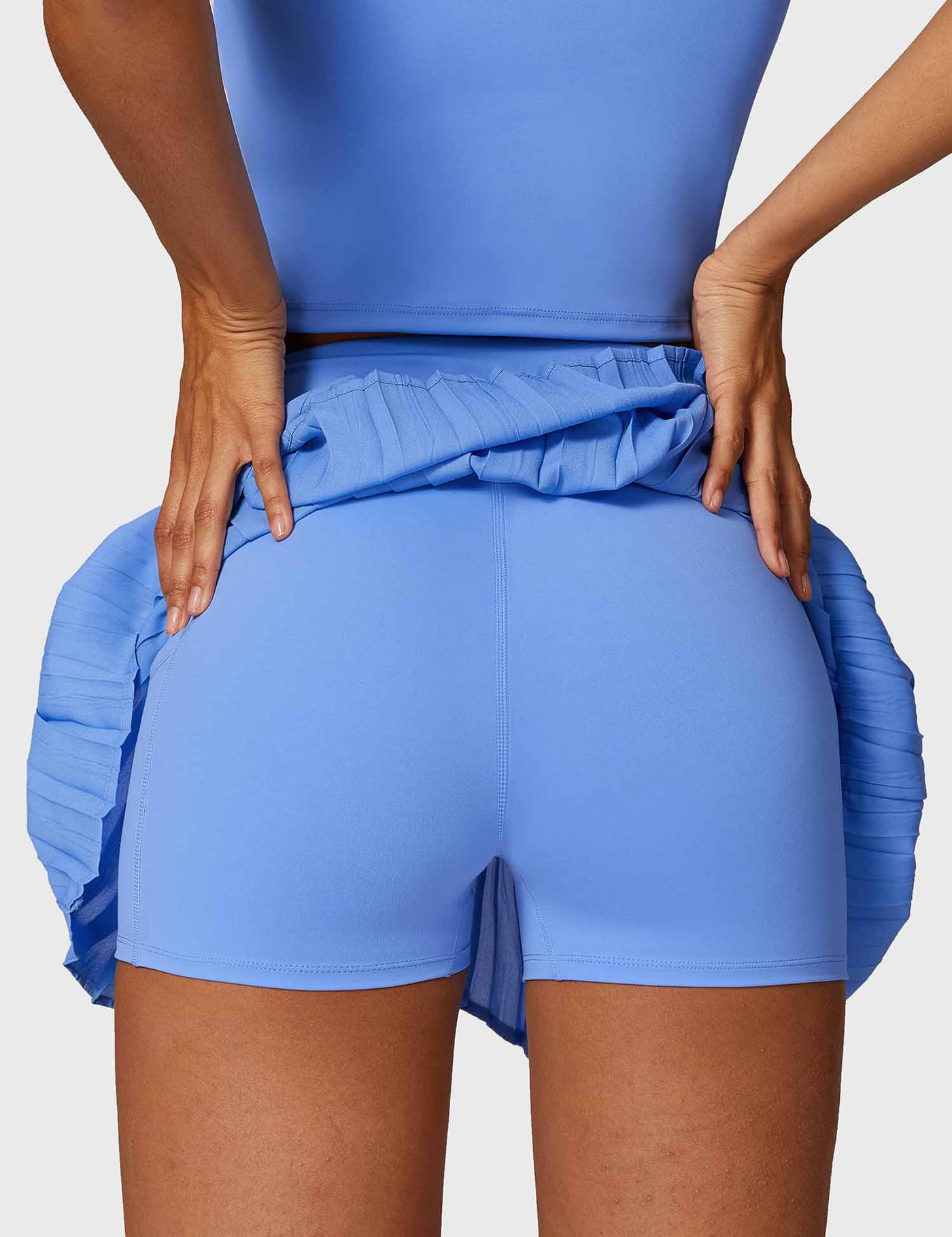 Yeoreo Crop Top Tennis Skirt Sets