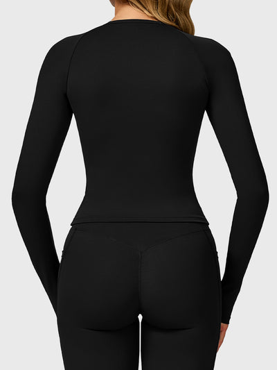 Yeoreo Lesley Sculpted Long Sleeves Top