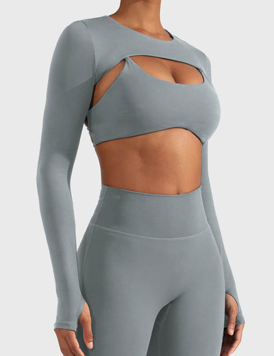 Yeoreo Crissy Long Sleeve Bolero Shrug