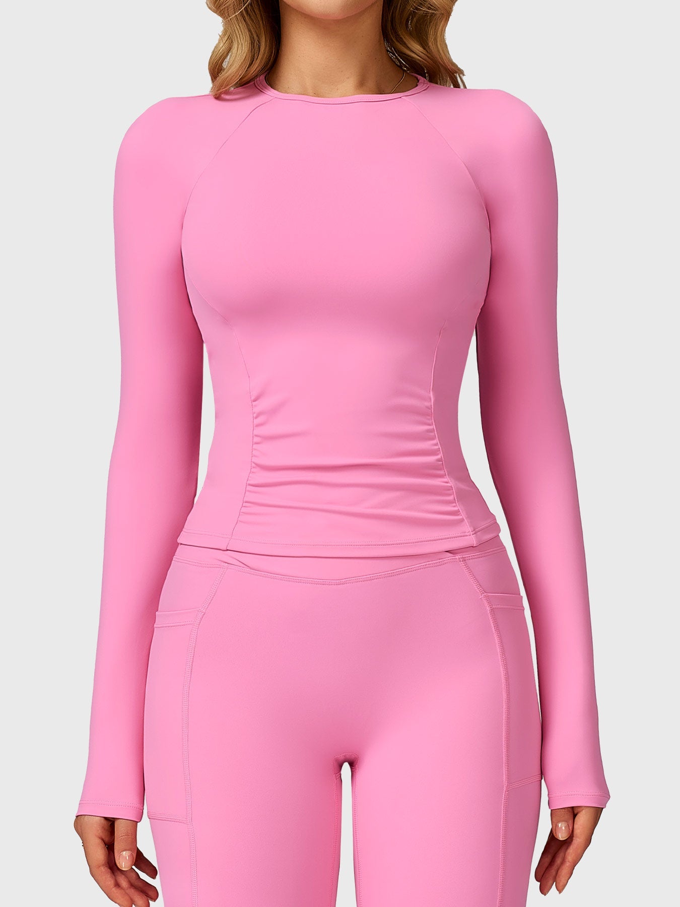 Yeoreo Lesley Sculpted Long Sleeves Top