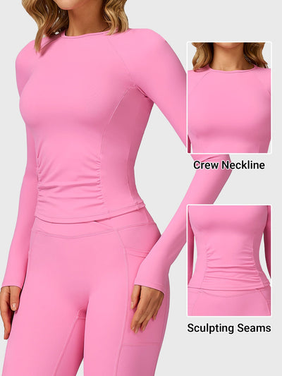 Yeoreo Lesley Sculpted Long Sleeves Top