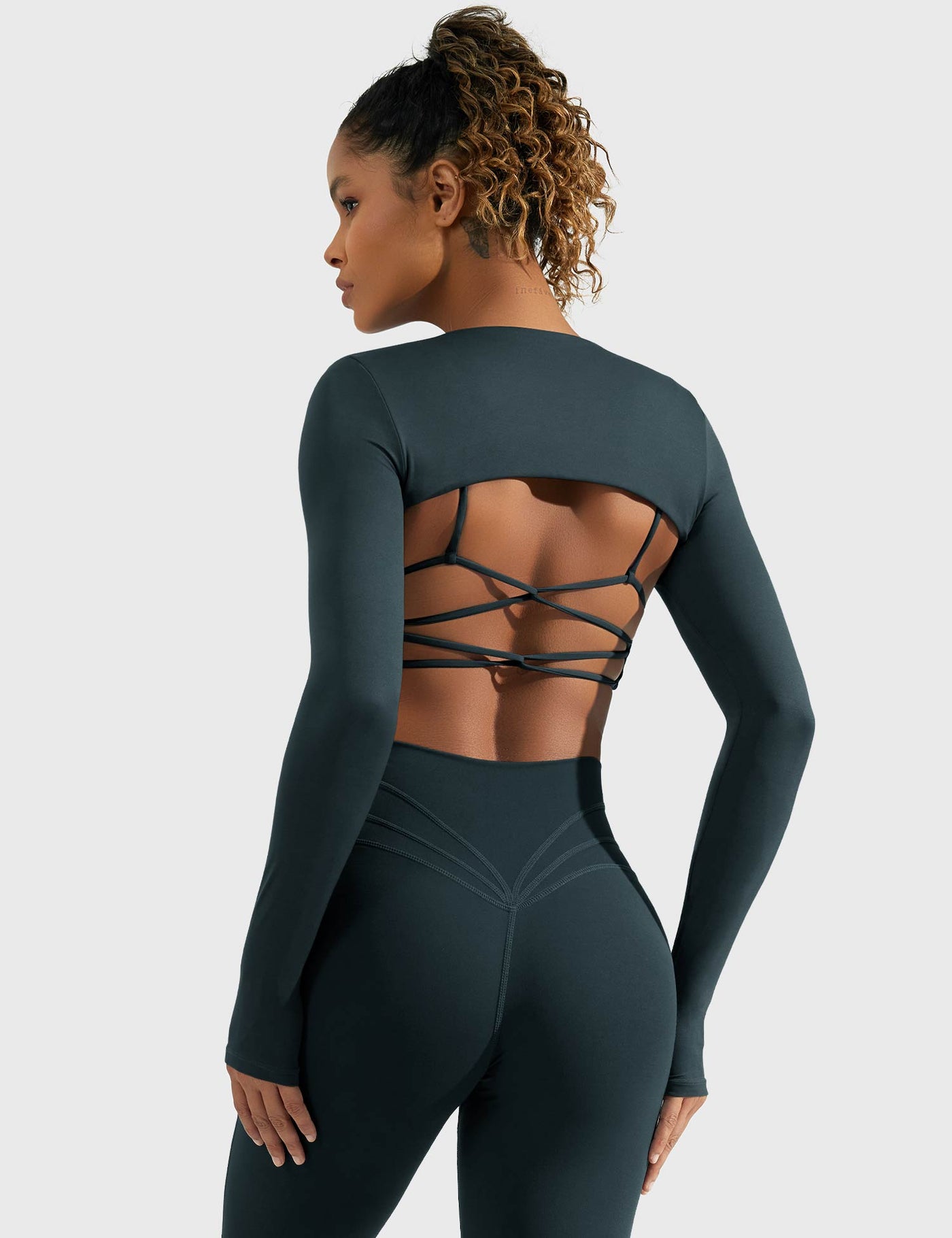 Yeoreo Crissy Long Sleeve Bolero Shrug